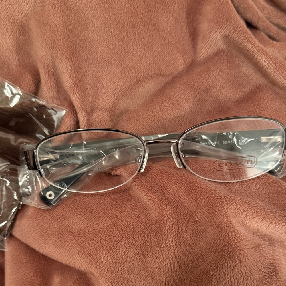 Coach Metallic Silver Glasses